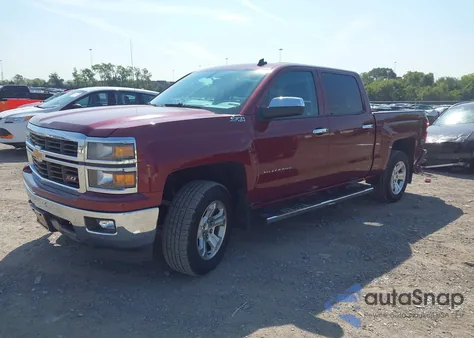 2014 Chevrolet Silverado 1500 2Lt z USA, uszkodzony, nr VIN 3GCUKREC9EG158245